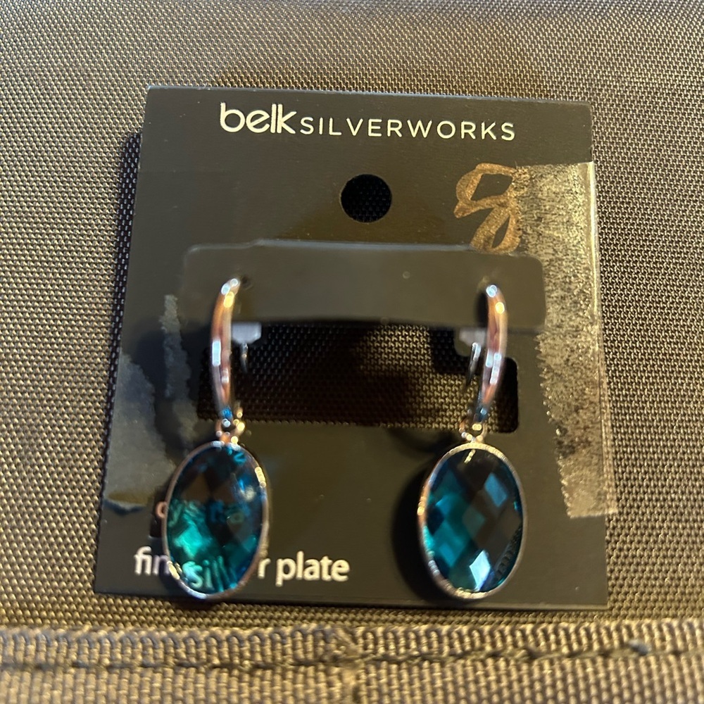 Blue Earrings